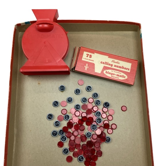 Vintage Transogram The Original Bingo-Matic Game - Picture 6 of 11